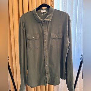 Peter Millar Lava Wash Snap Front Shirt